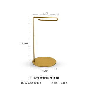 Metal Earring Display Stand Hook Earring Stand Jewelry Display Stand