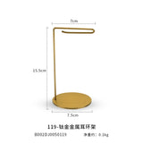 Metal Earring Display Stand Hook Earring Stand Jewelry Display Stand