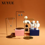 Metal Earring Display Stand Hook Earring Stand Jewelry Display Stand