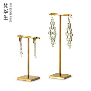 Metal Earring Jewelry Rack - Earrings Storage Display Props Customization