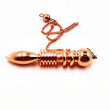 Brass Dowsing Pendulum Reiki Healing Divination Wicca Amulet Radiesthesia