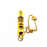 Brass Dowsing Pendulum Reiki Healing Divination Wicca Amulet Radiesthesia
