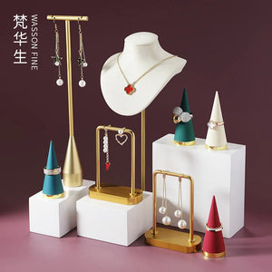 Metal Ring Display Stand for Jewelry Storage