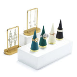 Metal Ring Display Stand for Jewelry Storage