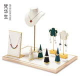 Metal ring display stand jewelry storage rack