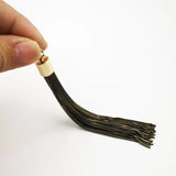 Metal Tassel Tasbih 3 Colors Tassel Earrings Bag Pendant Jewelry