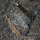 Metal Tassel Tasbih 3 Colors Tassel Earrings Bag Pendant Jewelry