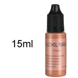 Metallic Alcohol Pigment Resin Dye Ink Concentrated Paint 15ml