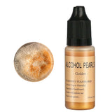 Metallic Alcohol Pigment Resin Dye Ink Concentrated Paint 15ml