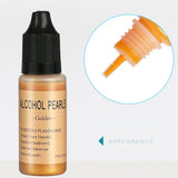 Metallic Alcohol Pigment Resin Dye Ink Concentrated Paint 15ml