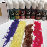 Metallic Resin Pigment Starry Sky Blooming Ink 3D Effect