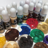 Metallic Resin Pigment Starry Sky Blooming Ink 3D Effect