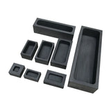 Graphite Crucible Lubrication 150g Bar Sintering Jewelry Ingot Mold