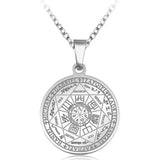 Metatron Cube Archangel Pendant Seal Of Solomon Talisman Necklace