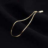 925 Silver Snake Chain Anklet for Women