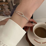 Mewanry Knotted Bracelet Women Punk INS Charming Temperament Birthday Jewelry