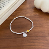 Mewanry Rainbow Smiley Bracelet for Women