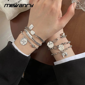 Mewanry Silver Animal Good Luck Bracelet For Women Girls