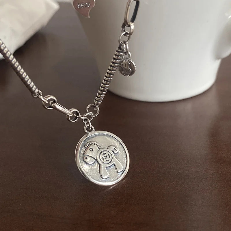 Mewanry Silver Animal Good Luck Bracelet For Women Girls