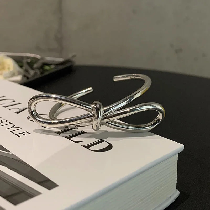 Mewanry Silver Bracelet for Women Vintage Creative Butterfly