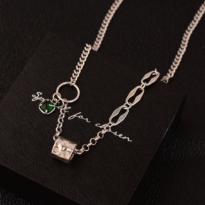 Mewanry Vintage Punk Sweater Necklace for Women
