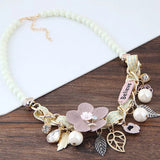Vintage Resin Beads Candy Choker Necklaces for Women