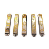 Mezuzah Door Display Judaica Gift Hanukkah Hand Religious Mezuza Case