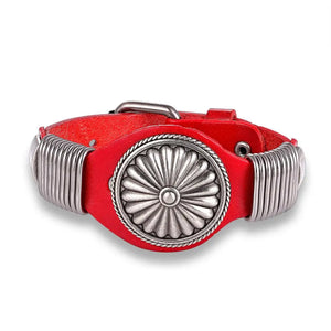 Vintage Punk Leather Bracelet for Men Women
