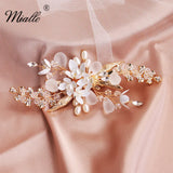 Wedding Hair Clips Flowers Bridal Hair Jewelry Accessories