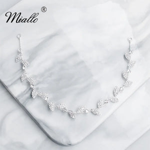 Crystal Leaves Headbands Wedding Hair Accessories Bridal Hair Jewelry