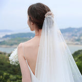 Leaves Pearl Hair Clip Comb Wedding Hair Jewelry Accessories Headpieces