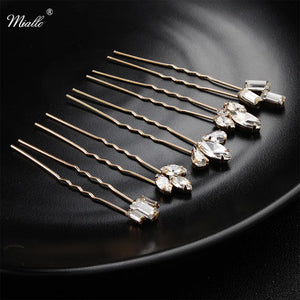 5pcs Austrian Crystal Wedding Hairpins Hair Accessories
