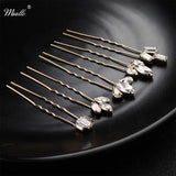 5pcs Austrian Crystal Wedding Hairpins Hair Accessories