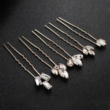 5pcs Austrian Crystal Wedding Hairpins Hair Accessories