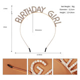 Birthday Headbands Rhinestone Hairbands Crown P