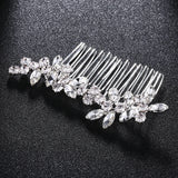 Rhinestone Hair Comb Clips Crystal Hair Jewelry