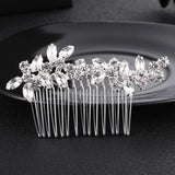 Rhinestone Hair Comb Clips Crystal Hair Jewelry