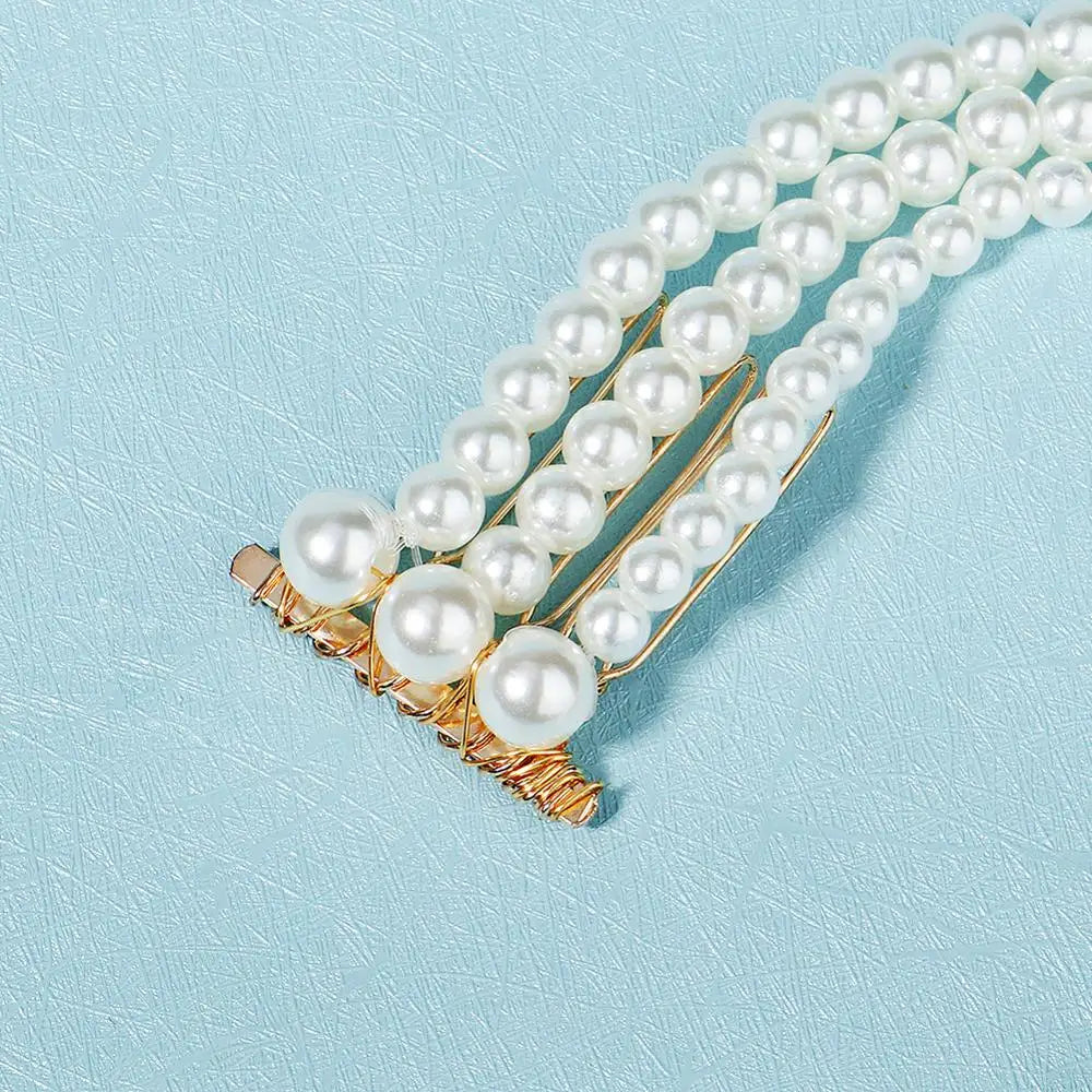 Pearl Hair Comb Bridal Wedding Headpiece Prom Jewelry