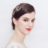 Crystal Wedding Hair Combs Bride Hair Jewelry Headdress