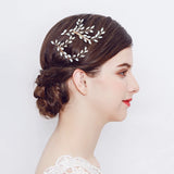 Crystal Wedding Hair Combs Bride Hair Jewelry Headdress