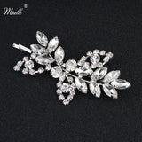 Clear Crystal Bridal Barrettes Wedding Hair Clips