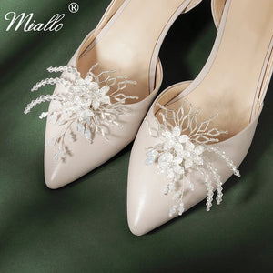 Crystal Wedding Shoe Clips Bride Bridesmaid Party Shoe Buckle