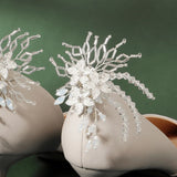 Crystal Wedding Shoe Clips Bride Bridesmaid Party Shoe Buckle