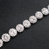Crystal Alloy Wedding Headband Bridal Hair Ornaments