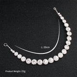 Crystal Alloy Wedding Headband Bridal Hair Ornaments