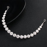 Crystal Alloy Wedding Headband Bridal Hair Ornaments