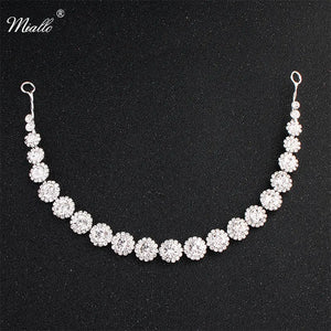 Crystal Alloy Wedding Headband Bridal Hair Ornaments