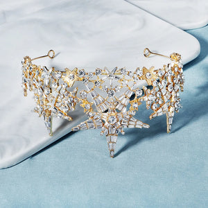 Crystal Crown Silver Tiaras and Crowns