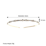 Crystal Headband Women Hair Accessory Rhinestone Bridal Hair Jewelry