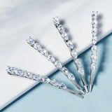 CZ Hair Clips Women Girls Hair Jewelry Hairpin